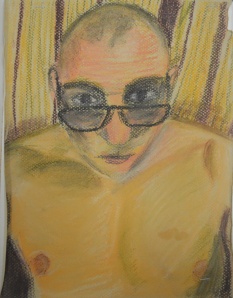 4 - Fourth Self Portrait in Soft Pastel